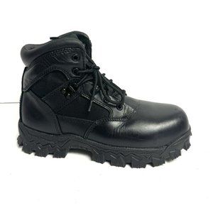 Rocky Alpha Force Combat Boot Black Size Mn’s 5.5/Wo’s 7